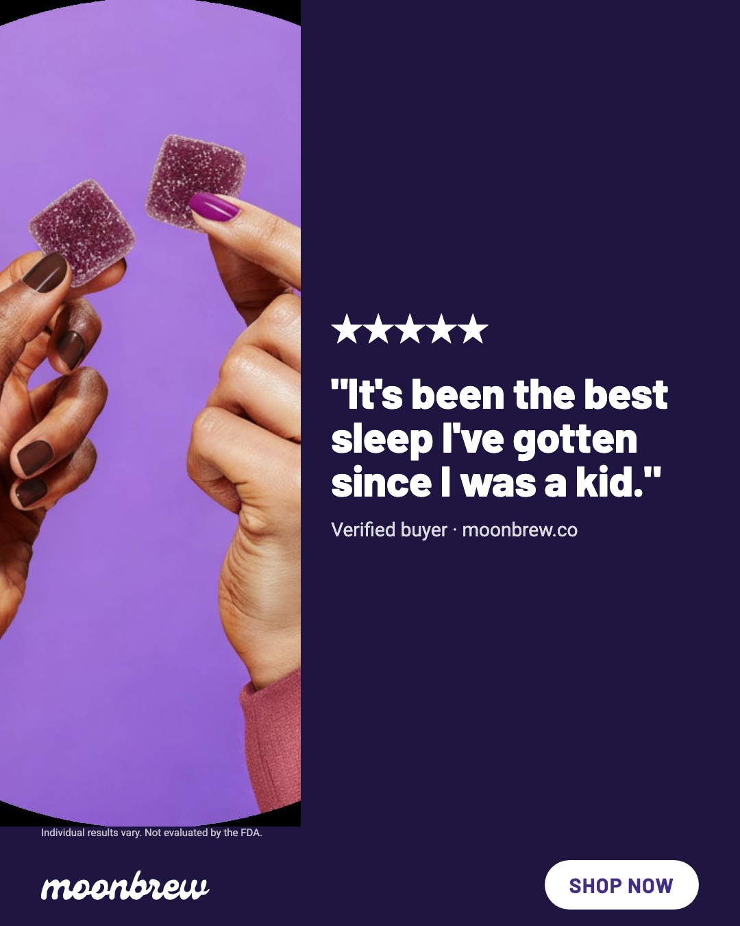 Ad 13: Best Sleep Since a Kid