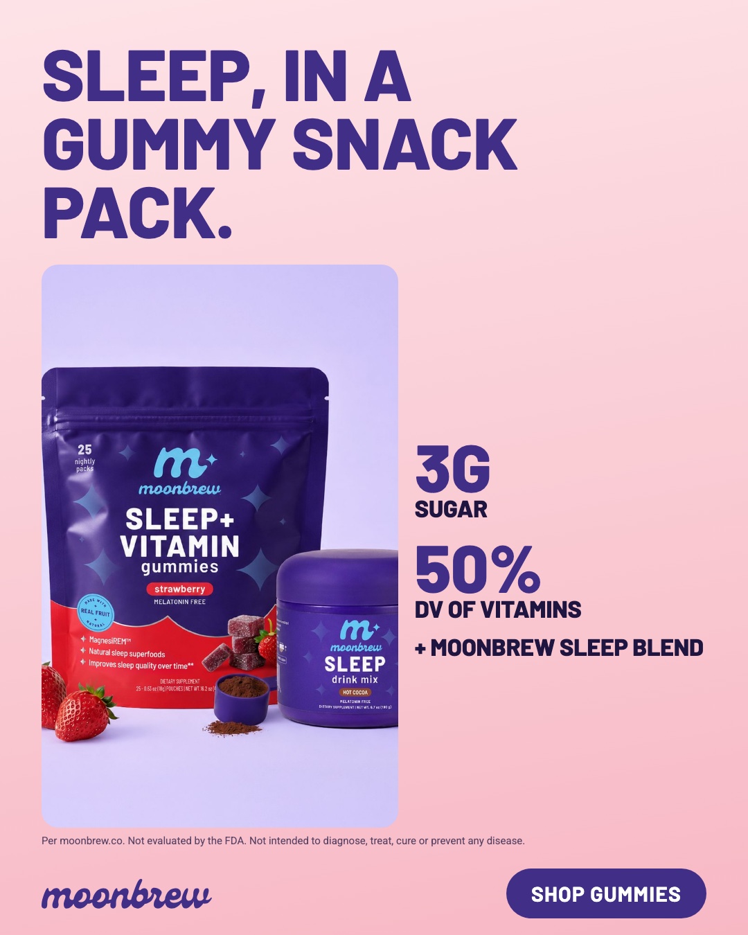 Ad 8: Gummy Snack Pack